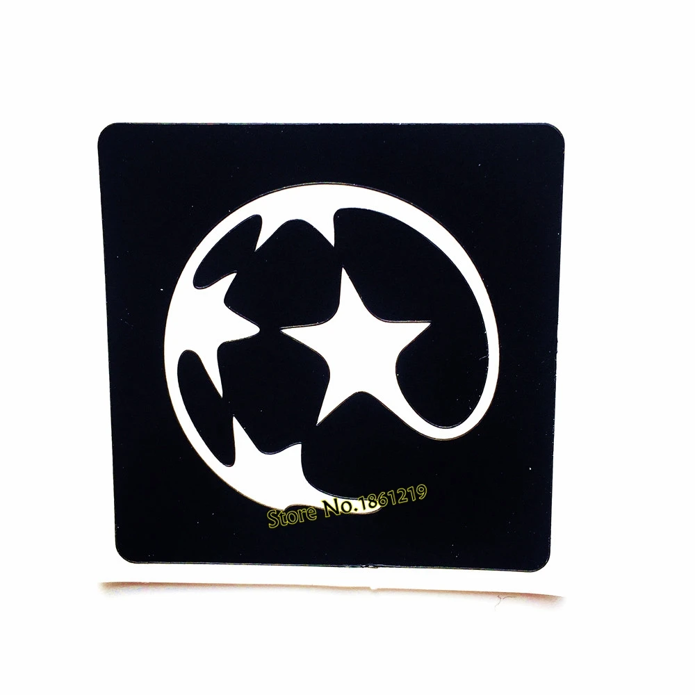 Звезда футбол боди арт хна тату трафарет футбольная Аэрограф рисунок шаблон