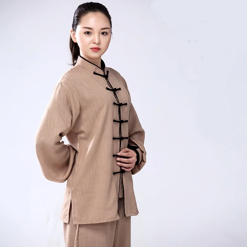 Тай Чи костюмы традиционная китайская одежда для мужчин Женская крыло Чунь