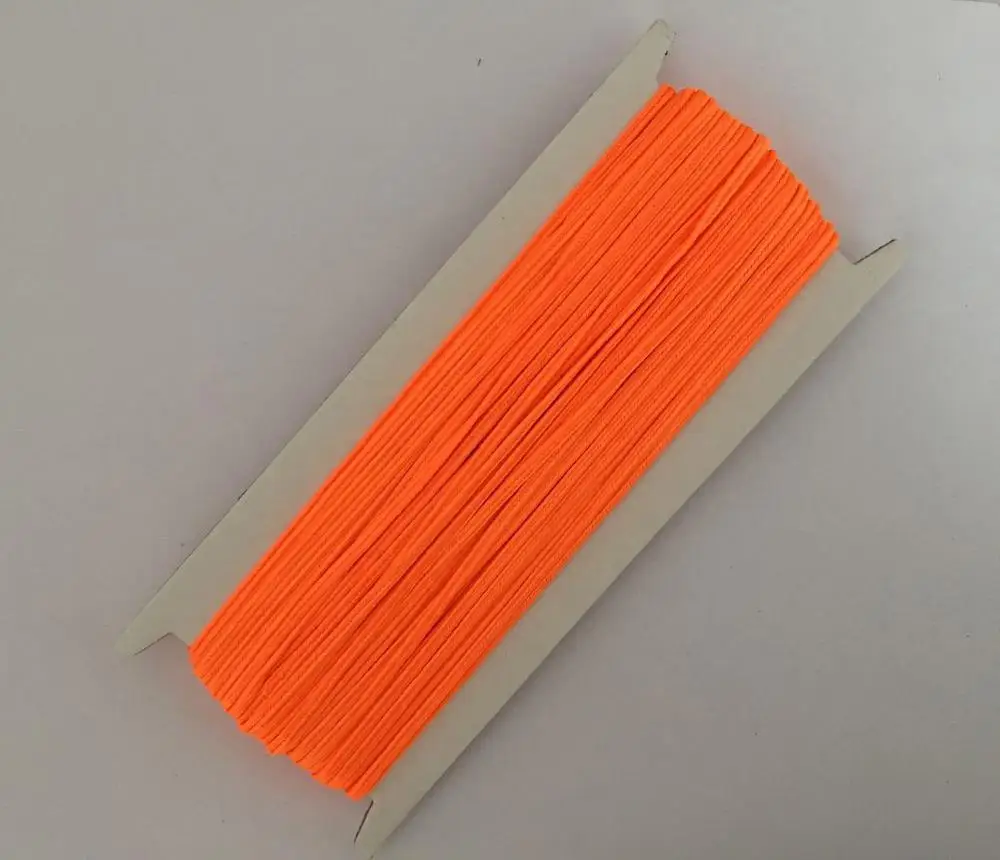 fluorescent orange 34 ярдов(31 м)/Лот 32 цвета 3 мм китайский шнур для сутаха нить Змеиный живот веревочные шнуры нейлоновая веревка для материал для изготовления ювелирных изделий - Цвет: fluorescent orange