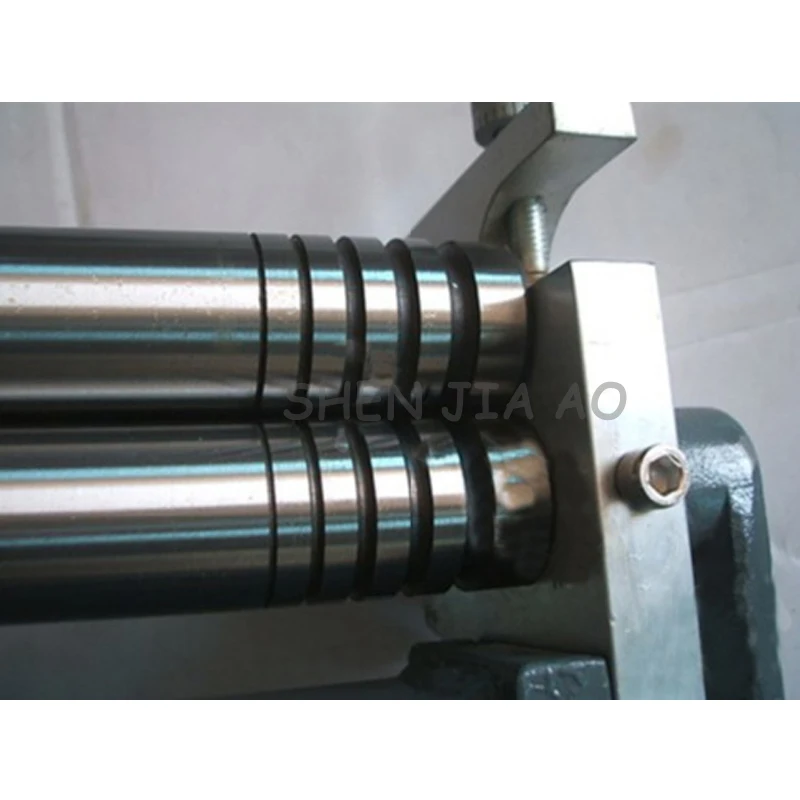 Новинка маленькая настольная ручная рулонная машина стальная пластина