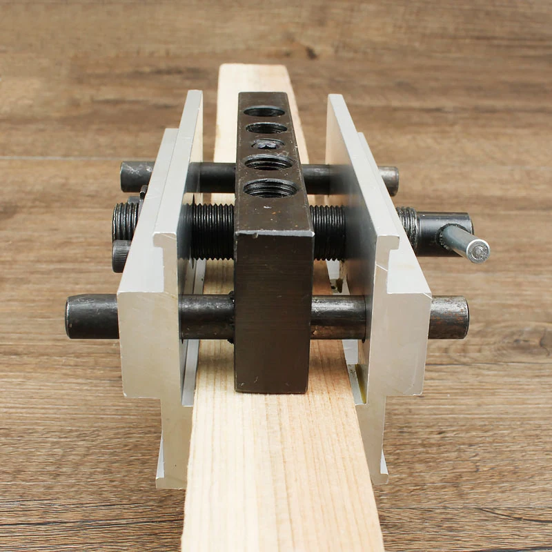 

50mm Round Wood Dowel Drilling Positioner Woodworking Tool Doweling Holes Clamping Tool Drill Sleeve Woodworking Machinery F062
