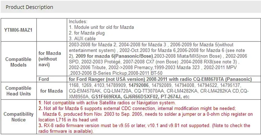 Yatour YT M06 Автомобильный MP3 плеер USB адаптер аудио Mp3 AUX Интерфейс цифровой CD чейнджер
