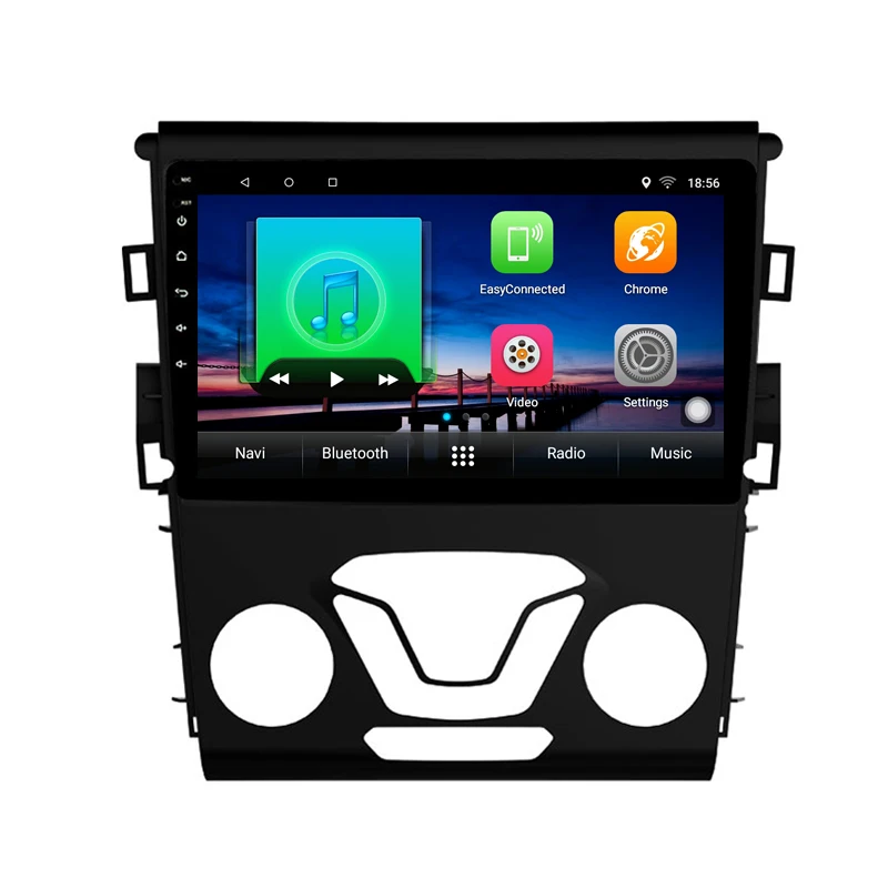 9 &quot2 Гб ОЗУ 32 ПЗУ Android 8 1 автомобильный DVD видео плеер gps для Ford Mondeo Fusion 2013 2014 аудио