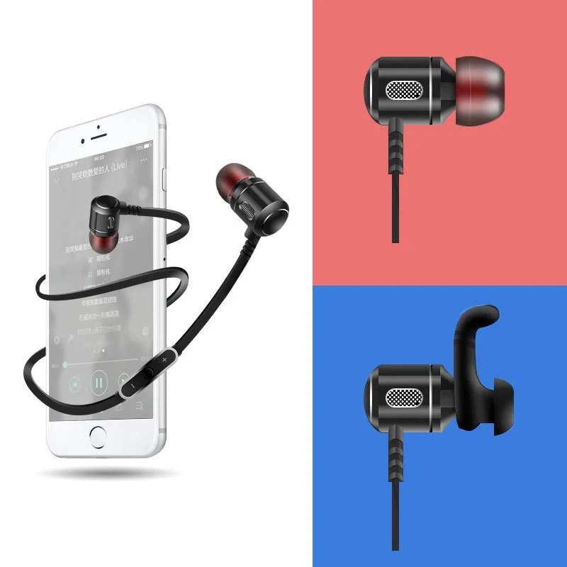 Новый In Ear Stereo Музыка Спорт Bluetooth наушники беспроводные с микрофоном Handsfree