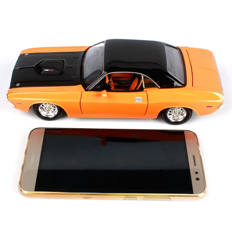 Maisto 1:24 1970 DODGE халлехер R/T классический современный спортивный автомобиль литая