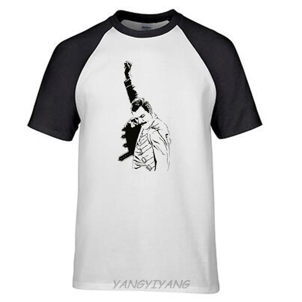 Музыкальная Мужская футболка Freddie Mercury Tribute M79 сделанная на заказ хорошее качество