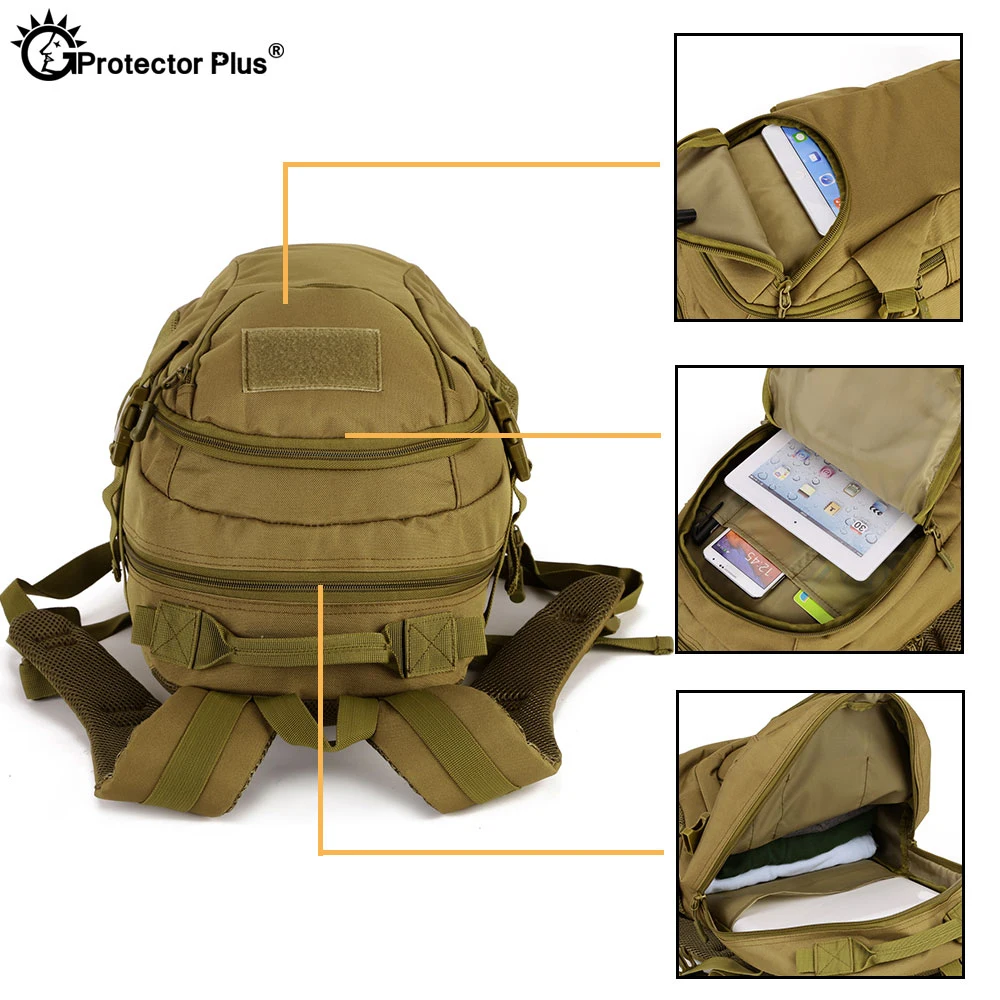 Тактический рюкзак PROTECTOR PLUS военная полевая камуфляжная уличная Сумка для