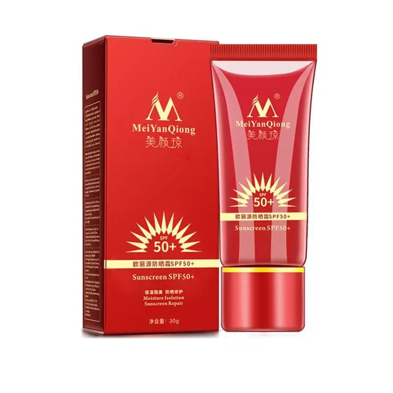SPF50+ Sunscreen Whitening Moisturizing Repair UV Sunblock Skin Protective Cream Anti-sensitive Oil-control Isolation | Красота и