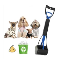 foldable cat dog waste poo scoop picker long handle pet pooper scooper cleaner pick up cat dog toilet poop dog poo bag carrier