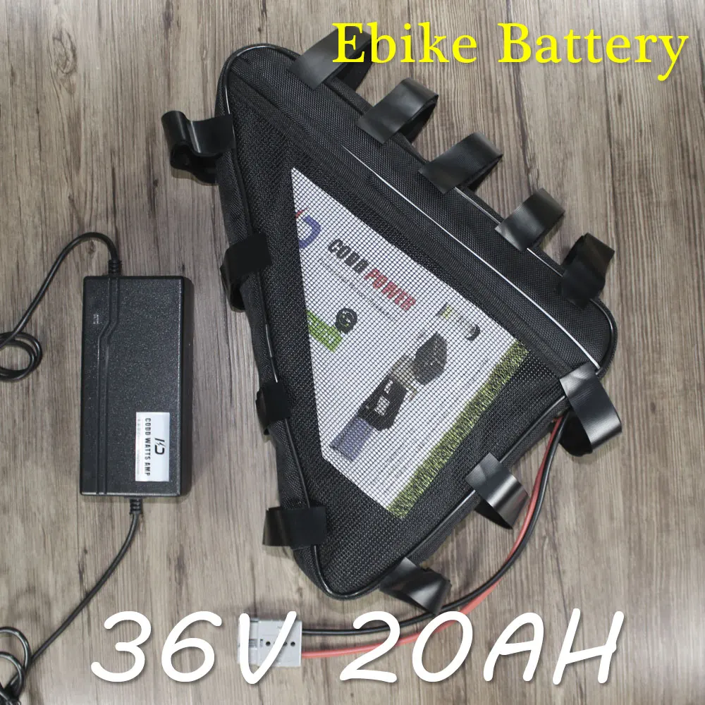 Triangle Battery 36V 20Ah Li ion Pack for bafang bbs01 bbs02b | Спорт и развлечения