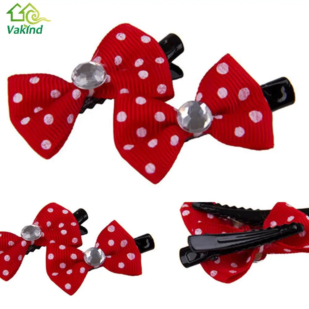 10 шт./лот товары для домашних животных аксессуары ухода за собаками заколки волос