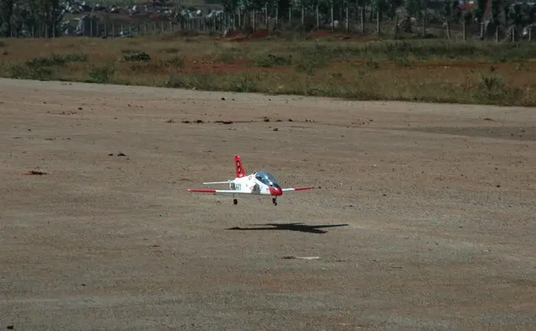 RC реактивный самолет T45 T 45 64 мм красная стрелка комплект без