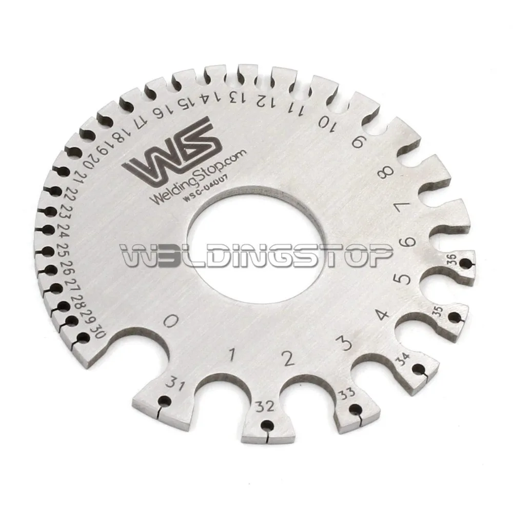 

Ws WS-04007 Круглый Проволочный Калибр Диаметр gage s.w. G. Портативный мини размер