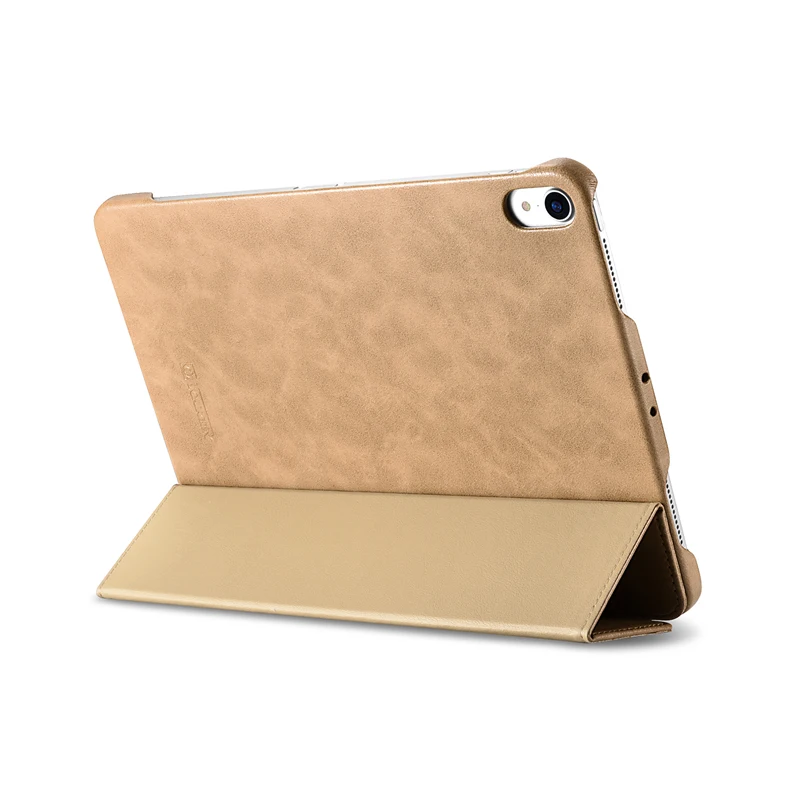Чехол Icarer для iPad Pro 11 2018 дюйма винтажный откидной книжка из искусственной кожи