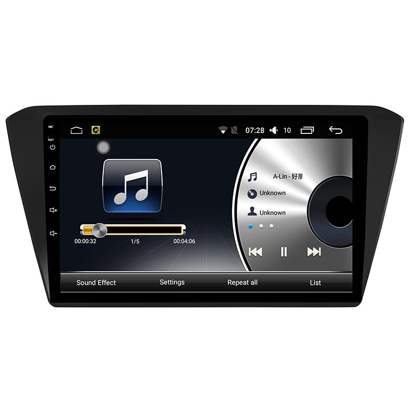 Android 7 1 Автомобильный мультимедийный dvd-плеер для Skoda Superb 2015-2018 GPS навигационная