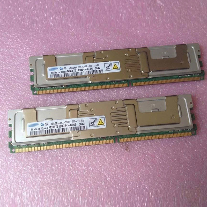 Высокое качество для cruicy DDR2 667 МГц FBD 2 ГБ 4 8 Серверная память PC2 5300 2Rx4 FB DIMM ram ECC