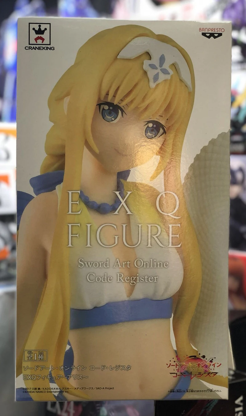 100% оригинальная коллекция Banpresto EXQ-Alice Synthesis Thirty из &quotSword Art Online: Code Register&quot | Игрушки