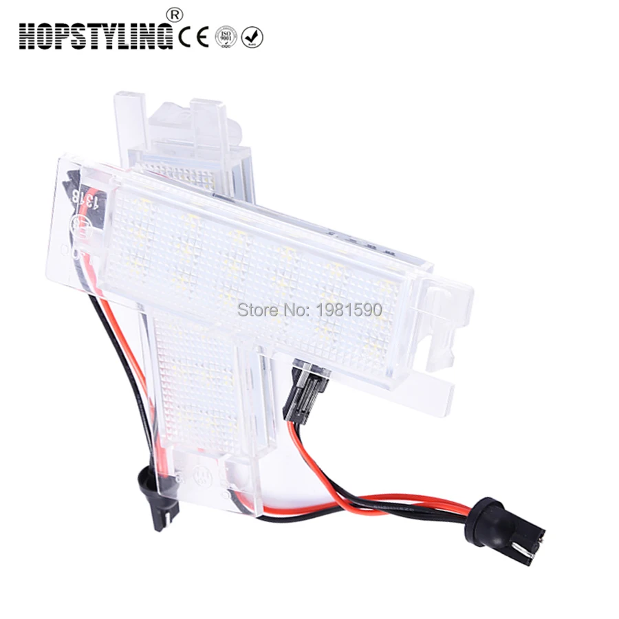 Hopstyling 2 шт. 18SMD Белый светодиодный номерной знак без ошибок для fiat Grade Punto Multipla Marea