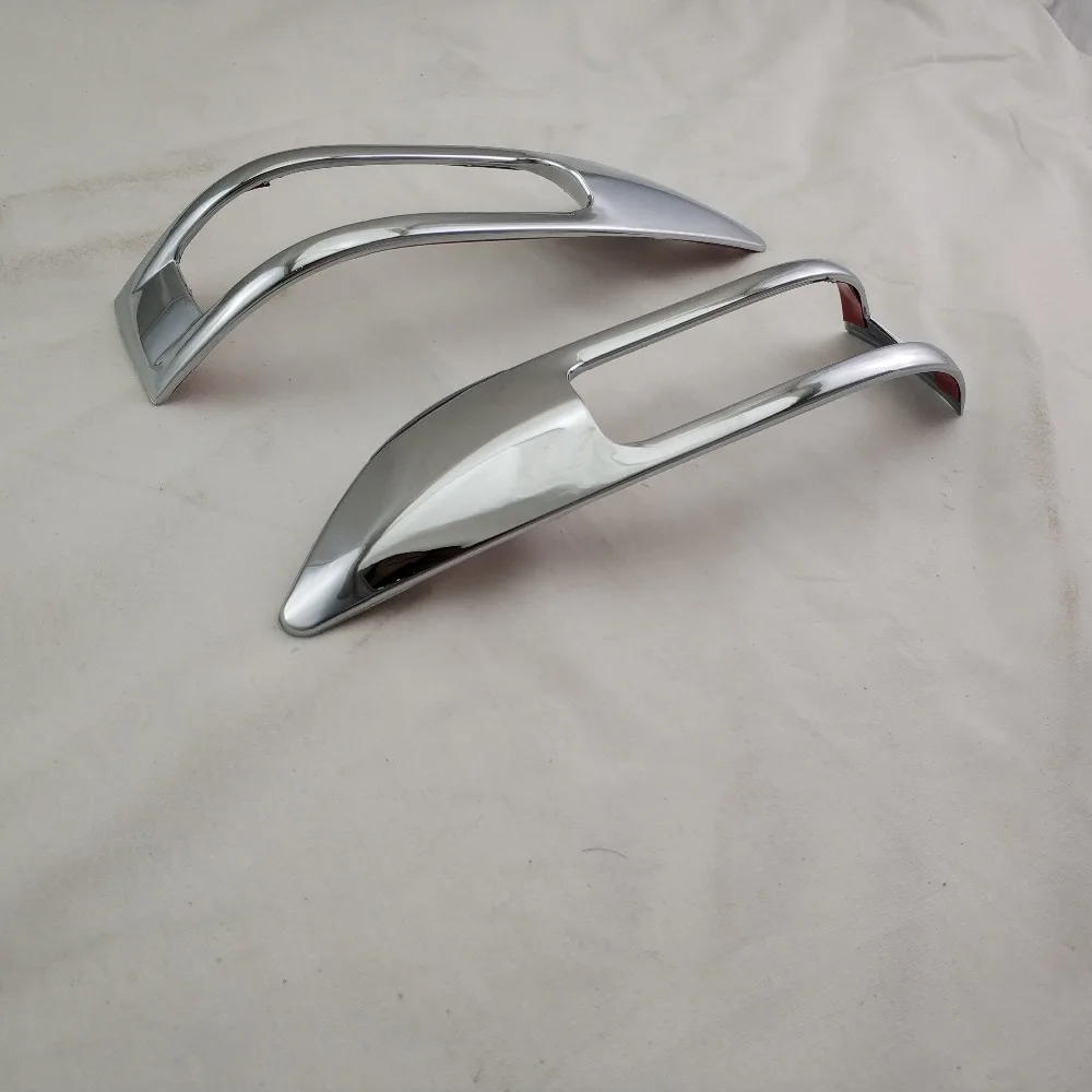 Для Toyota Voxy Vigo Fortuner Alphard Noah Vellfire Estima Vanguard 2 шт. дверное зеркальное покрытие Garnish ABS