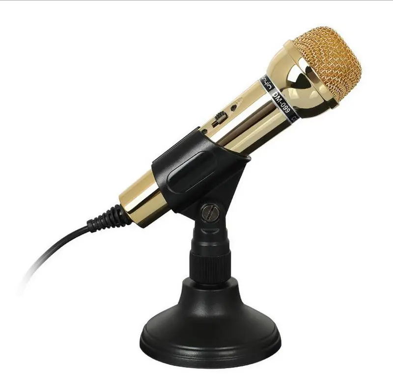 

Free shipping Danyin DM-099 Condenser 3.5mm Microphone with Rotatable Holder