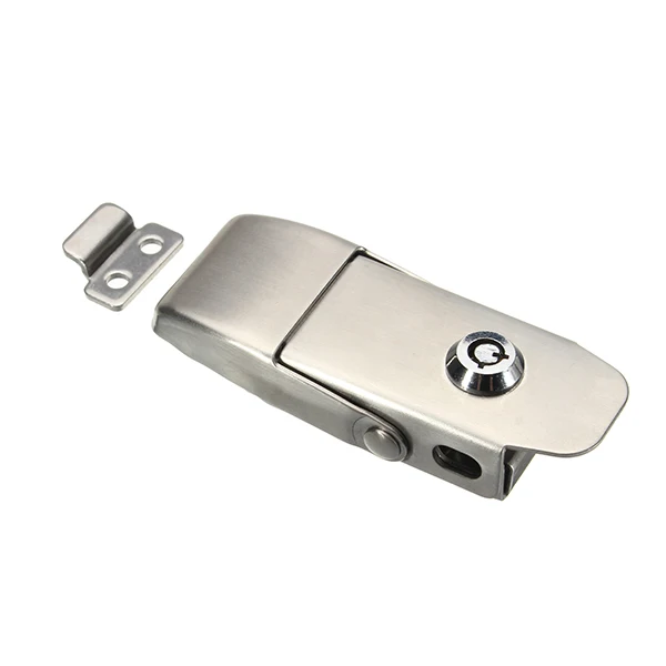 304 стальной скрытый замок защелки безопасности пружинный|steel latch|safety latchessafety key |