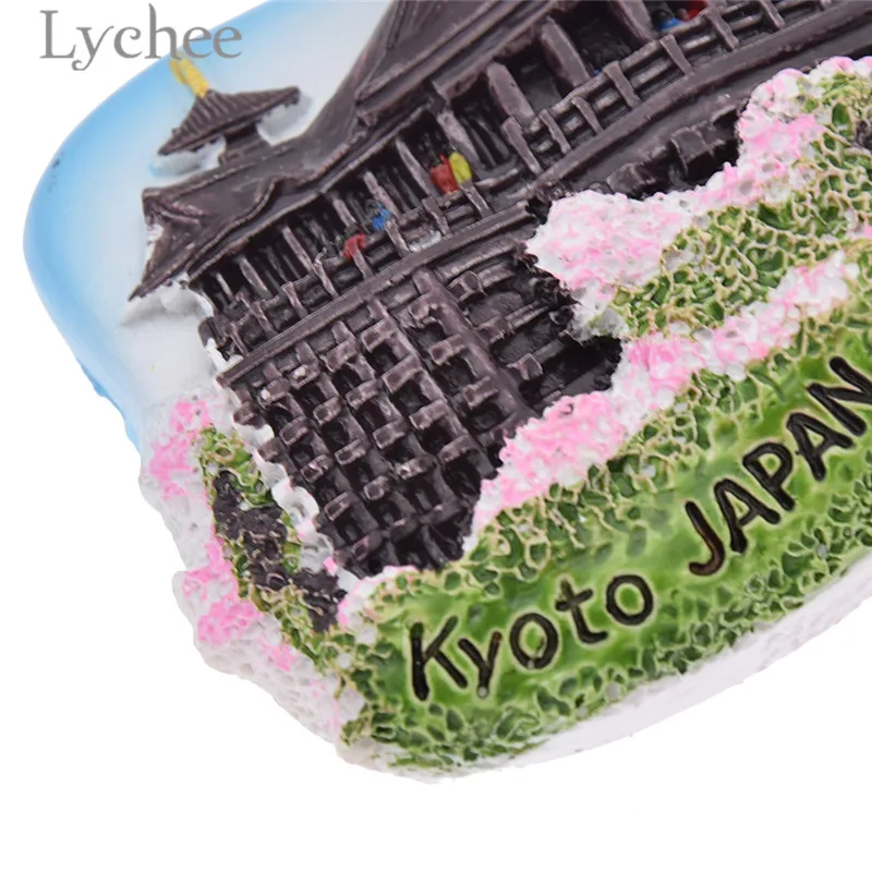 Магнит на холодильник Lychee Life 3D Kiyomizu креативный домашний декор в японском стиле