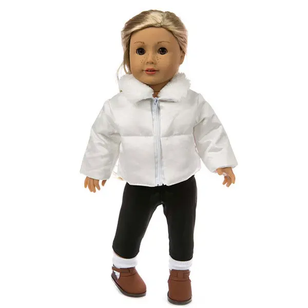 

Doll Clothes Suit For 18 inch American Girl Doll Jackets+Pants and Doll accessories Children best Gift (Shoes are not included)