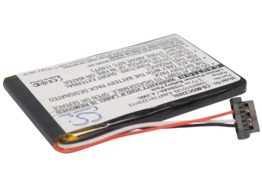 Аккумулятор Cameron Sino 1150 мАч для MITAC Mio C320 C320B C520 C620 C700 C800 BP-LX1320/11-B0001 SN E4MT191323H12 |