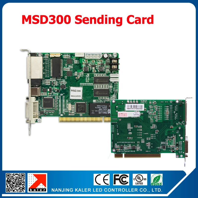 NOVA MSD300 sending card full color display LED video for indoor outdoor led sign board msd300 sender | Электронные компоненты
