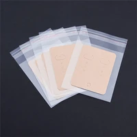 20pcslot earrings packing bag opppaper jewelry packaging card pouches ear jewelry display bags packaging