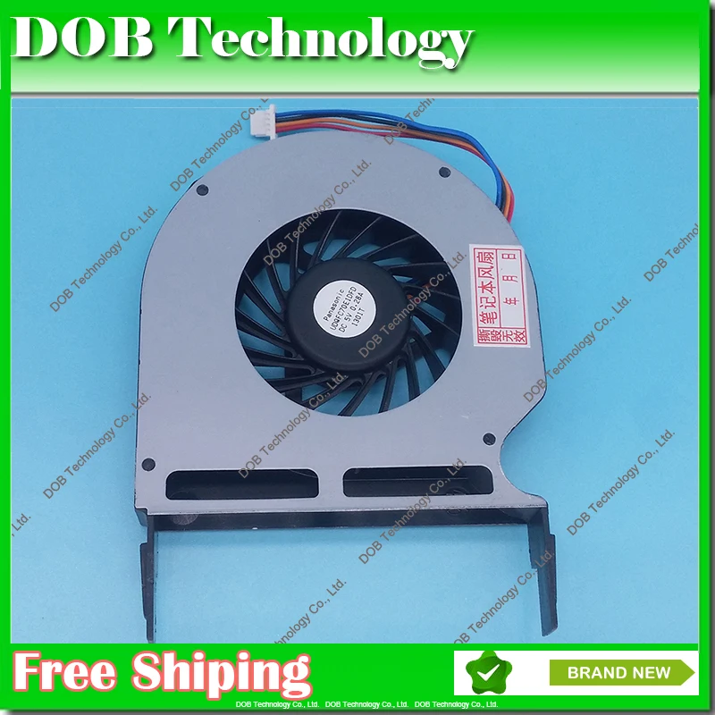 Новый вентилятор для ноутбука TOSHIBA F60 UDQFC70E1DFD DC5V охлаждающий вентилятор для процессора ноутбука