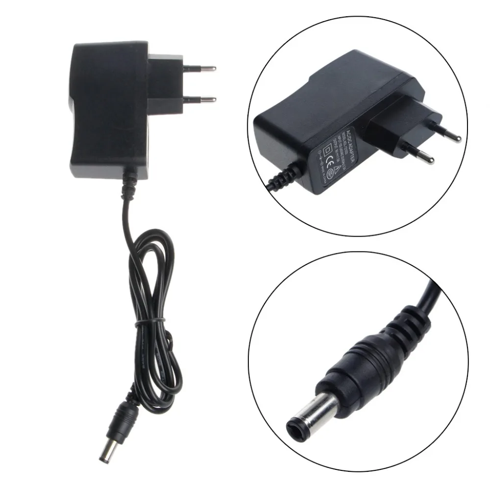 AC 100 240V to DC 9V 1A 1000mA импульсный источник питания адаптер вилка европейского