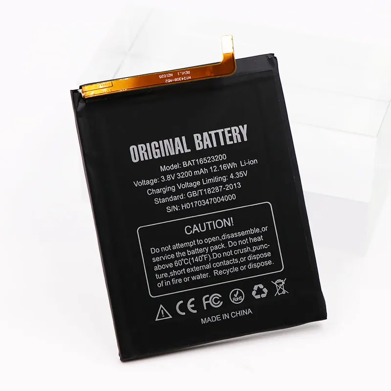 OLRRV 3200mAh For Doogee Y6 Extreme Replacement Battery Bateria Batterie Mobile Phone Batteries+Tools | Мобильные телефоны и