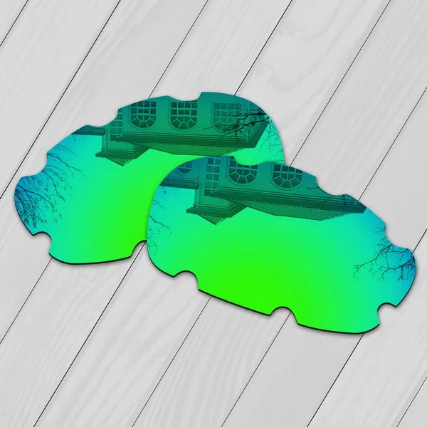 Emerald Green E.O.S поляризованные улучшенная замена линз для Oakley десять солнцезащитные очки с отверстиями-множественный выбор - Цвет линз: Emerald Green