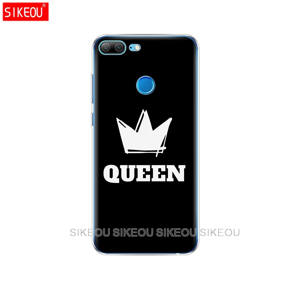 Силиконовый чехол для телефона Huawei Honor 10 V10 3c 4C 5c 5x 4A 6A 6C pro 6X 7X 6 7 8 9 LITE king queen couple |