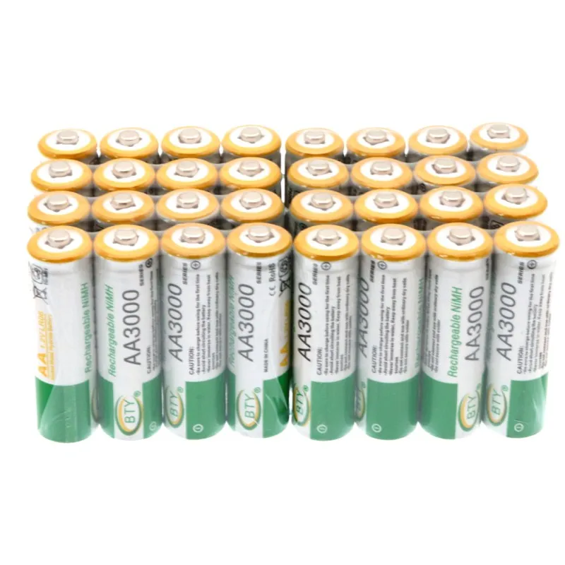Kedanone AA зарядное устройство+ AA 3000 1,2 V качественная аккумуляторная батарея AA 3000 mAh BTY Ni-MH 1,2 V аккумуляторная батарея 2A 3000