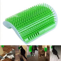 pet cats brush corner cat massage self groomer comb brush with catnip wholesale drop shipping high quality