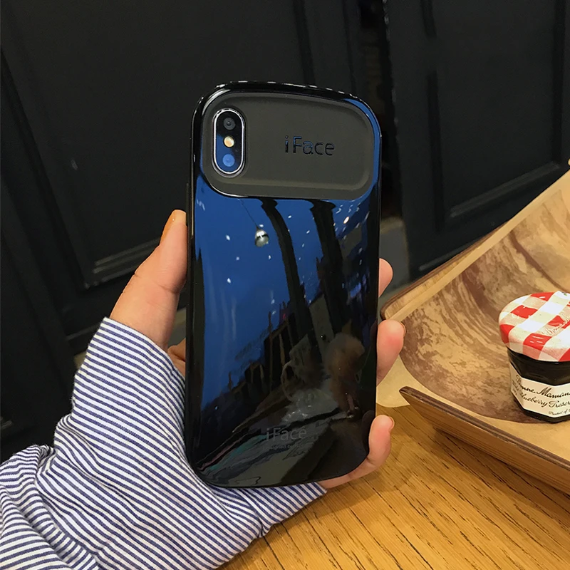 Для iphone 6 Чехол iFace Блестящий жесткий чехол силиконовый блеск задняя крышка