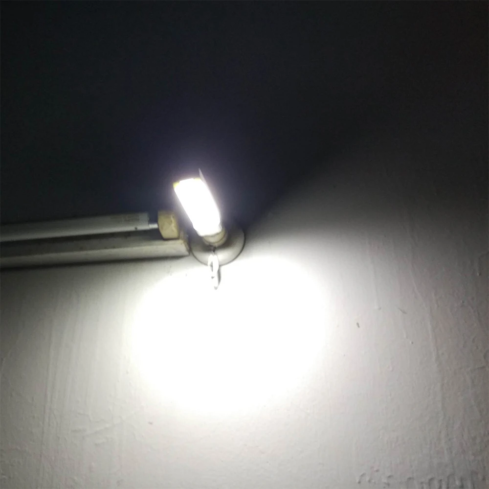 Одна сторона излучающий свет вращения цоколь лампы G23 вилка светодиодная лампа 7