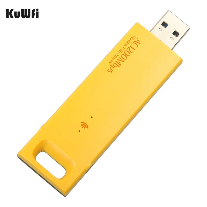 KuWFi мини USB Wifi адаптер 1200 мбит/с двухдиапазонный беспроводной 802.11ac антенна