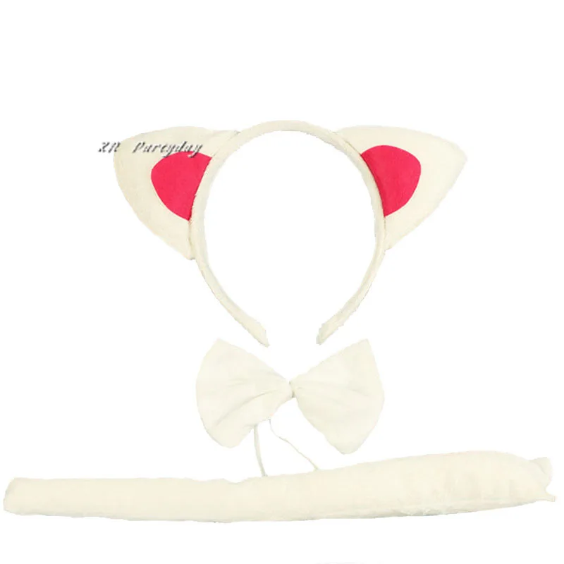 Animal Headband Cute Cat Ear Hair For Women Girls Headwear Easter Party HairBand home decor birthday | Дом и сад