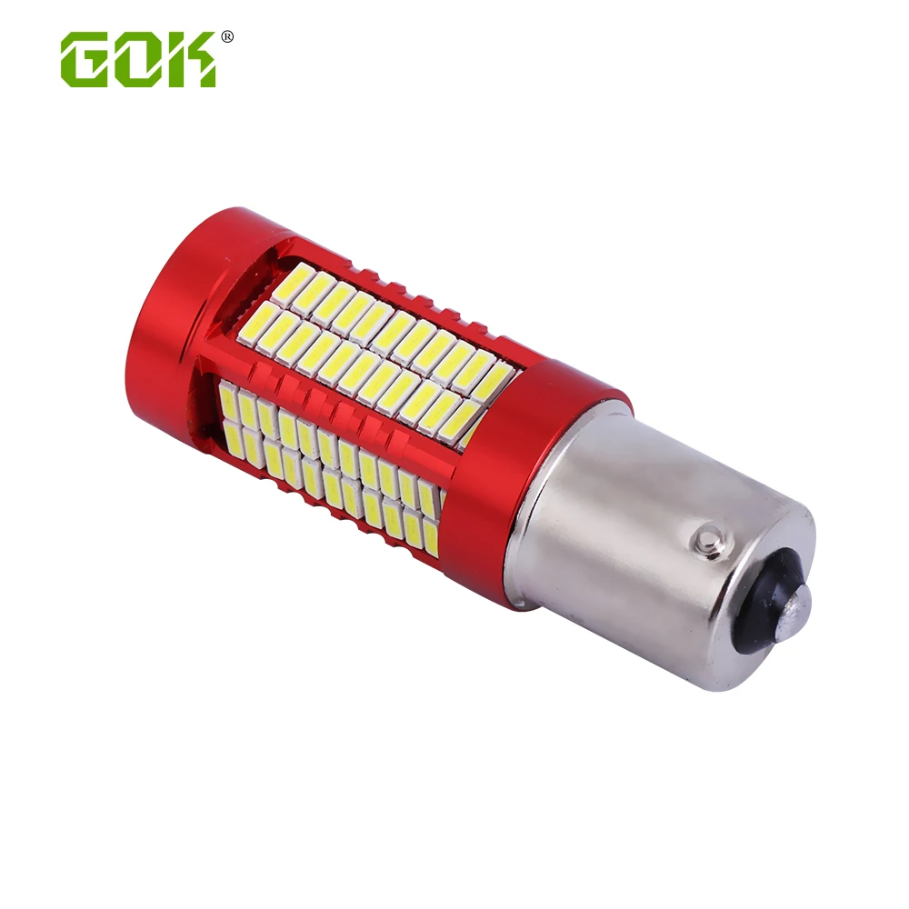 10 шт. P21W BA15S BAY15D 1157 1156 LED 106smd 4014 12 В Светодиодные Автомобильные 30 Вт SMD S25 поворотники