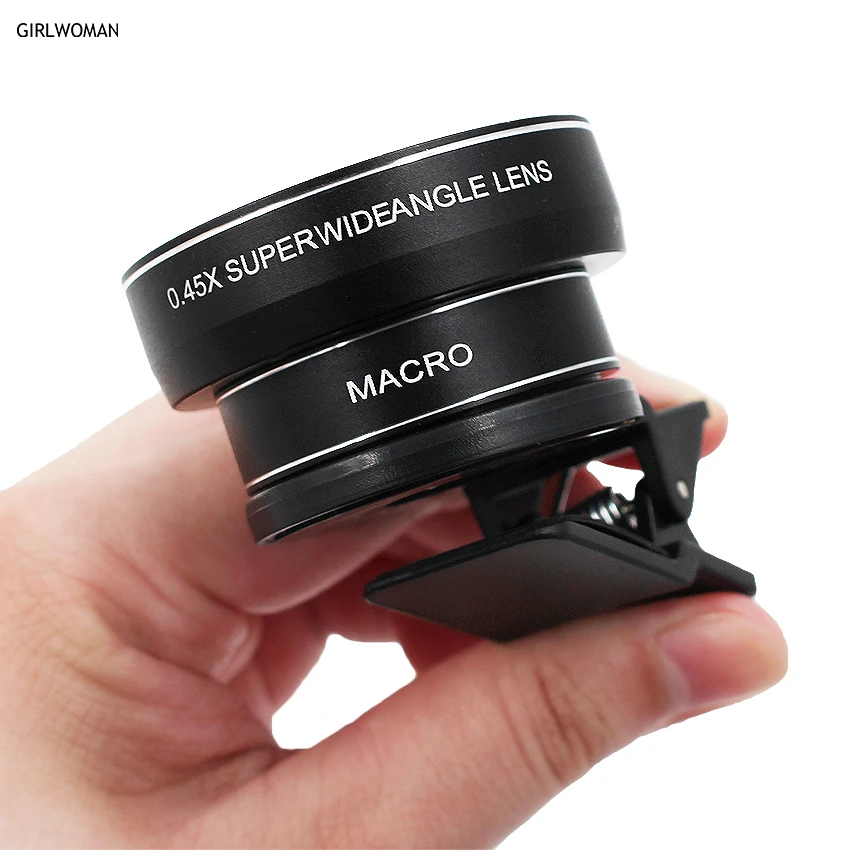 Набор объективов Girlwoman для HD камеры 0 45 кратный Супер широкоугольный и 12 5 супер