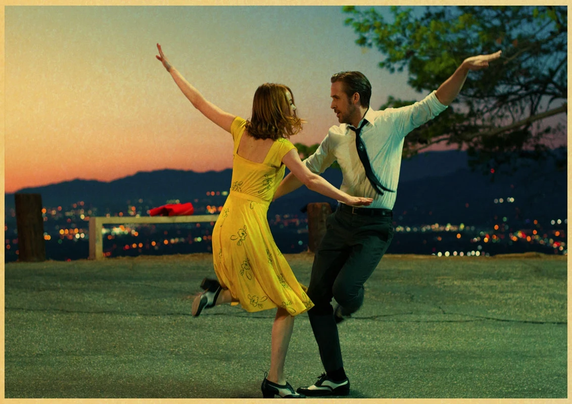 M039 La Land ретро постер винтажный постер настенное украшение художественная крафт-бумага настенные постеры кино украшение дома деко - Цвет: M039