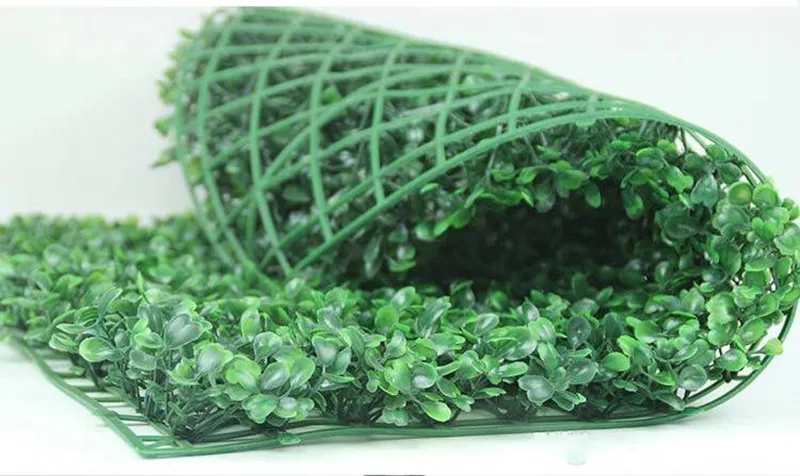 New Artificial Grass plastic boxwood mat topiary tree Milan for garden home wedding decoration Plants | Дом и сад