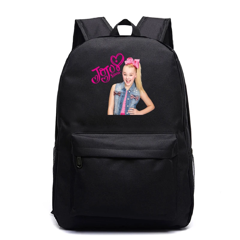 Красивый Jojo Siwa рюкзак для женщин девочек модный узор рюкзак дорожная школьная сумка для девочек классический рюкзак