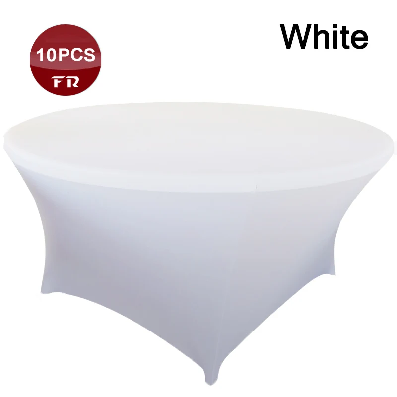 Лидер продаж 10 шт./лот эластичные вечерние скатерти из лайкры дешевые украшения