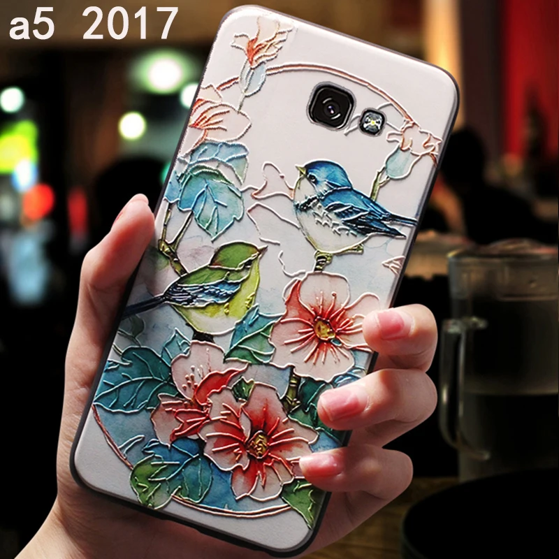 yonlintan silicone silicon 3d Shockproof coque cover case For Samsung Galaxy A5 2017 A520 Original Luxury phone etui accessories |