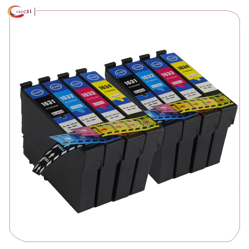 Набор из 8 T16XL патрон чернил для принтера epson рабочей силы WF 2010W 2510WF 2520 2530WF 2540