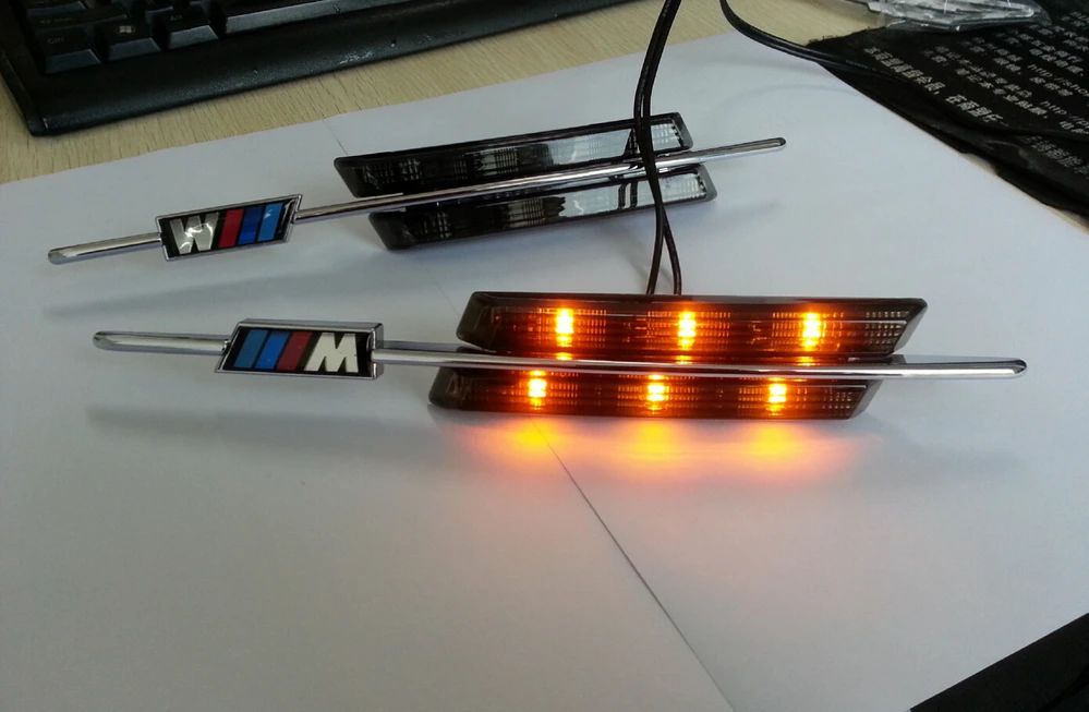 2 цвета на выбор! Светодиодный боковой габаритный фонарь без ошибок для BMW E81 E82 E87